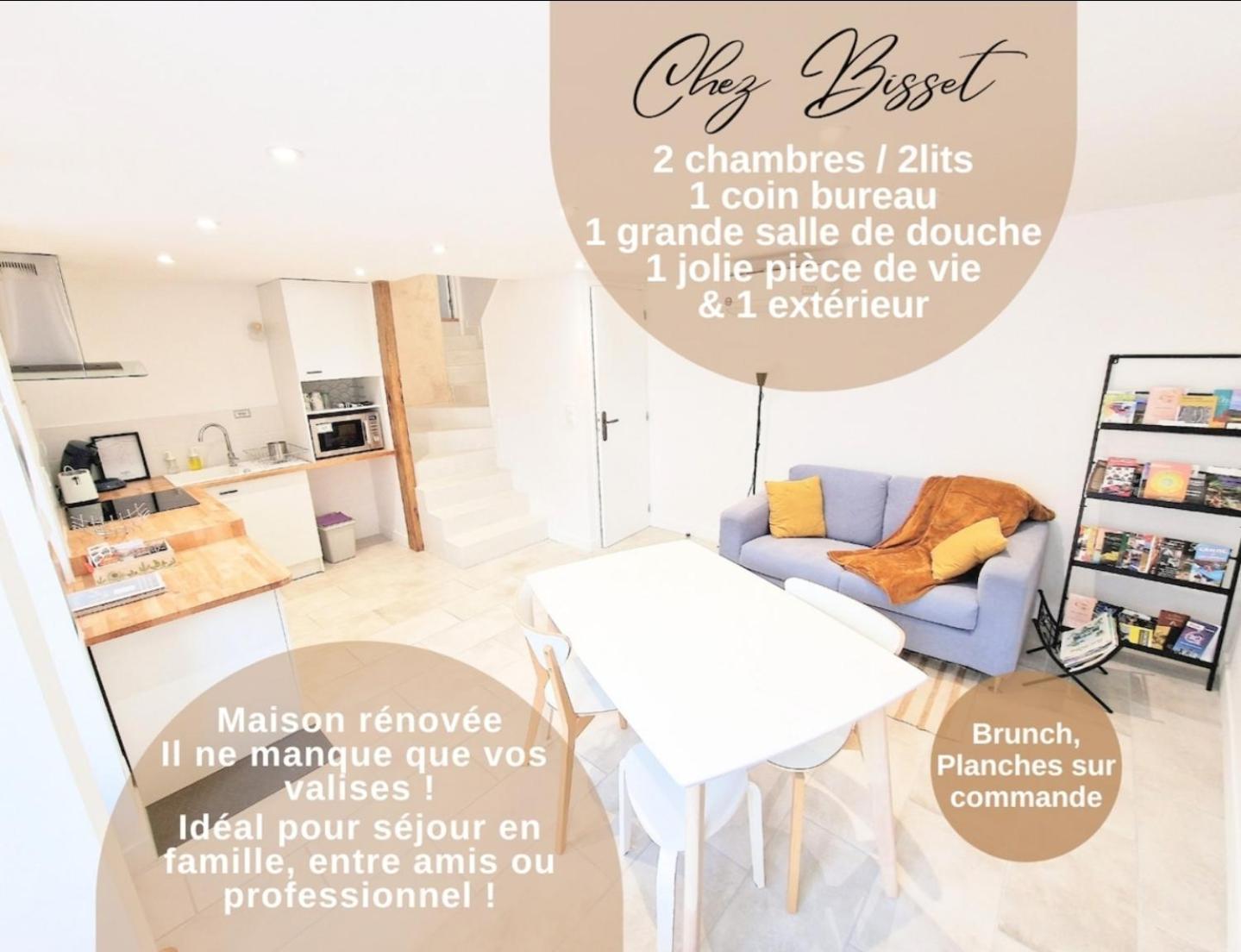Gite Chez Bisset_2Chambres 4Personnes Lezoux Eksteriør bilde